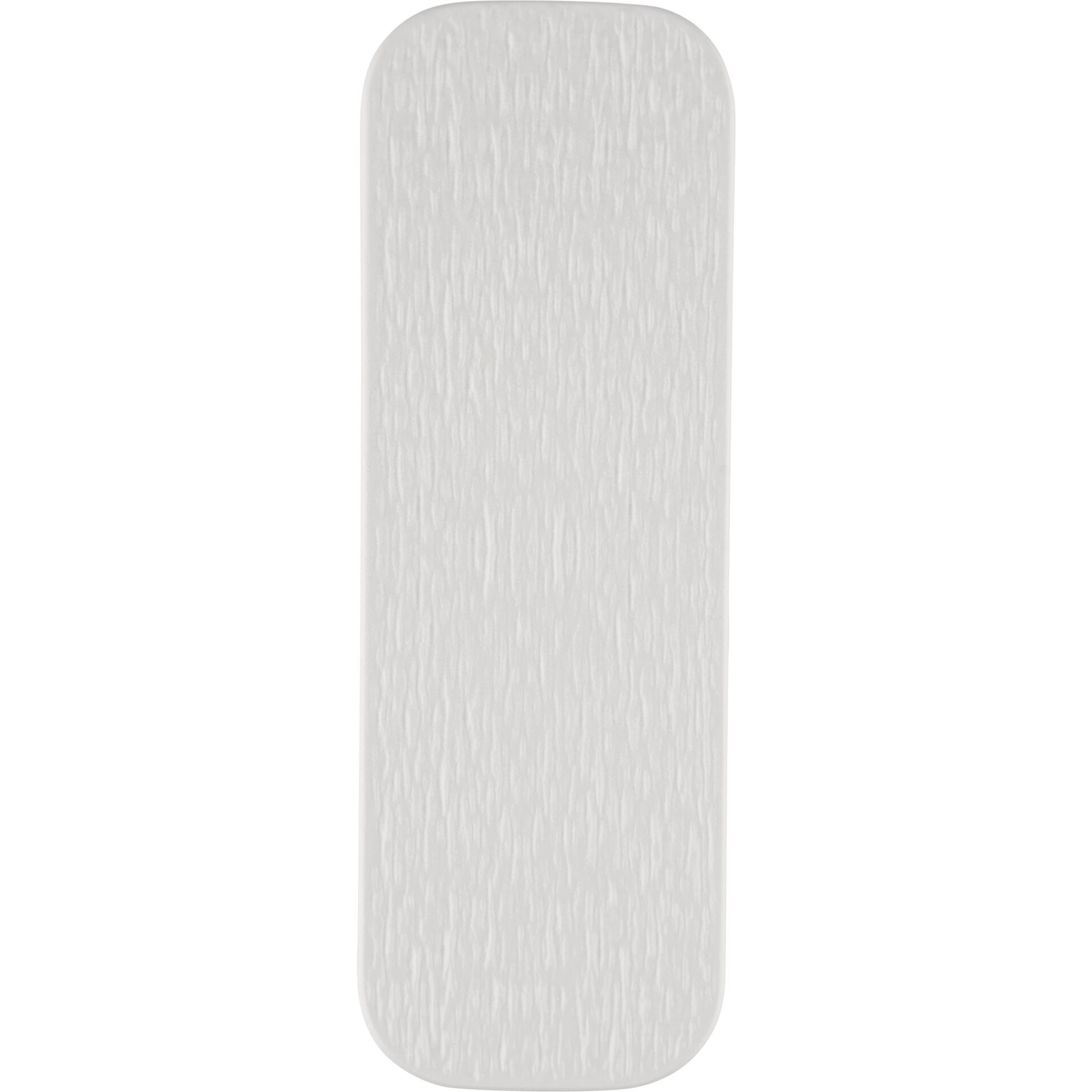 Porzellanserie "Lavanit" weiß Platte rechteckig 30x10x1,1cm